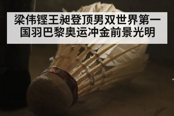 梁伟铿王昶登顶男双世界第一 国羽巴黎奥运冲金前景光明